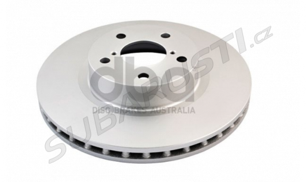 DBA disc brake, street series, front, plain, 316mm Forester 2013+, Legacy 2010-2014, Levorg 2014+, Outback 2014+ - 2650